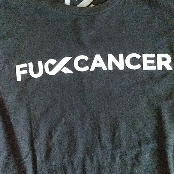 F#@K Cancer Ribbon T-shirt - Picture 2 of 3